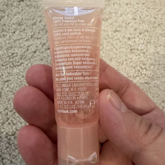 NEW Clinique Travel Size Lot W/bag Moisture Surge Moisturizing Lotion Eye Shadow - Picture 4 of 8